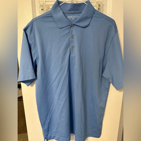 Nike Golf Polo. Blue. Medium. - Picture 2 of 3